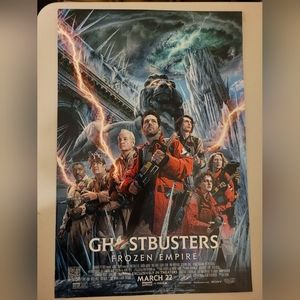 Ghostbusters: The Frozen Empire (2024) Promotional Release Poster